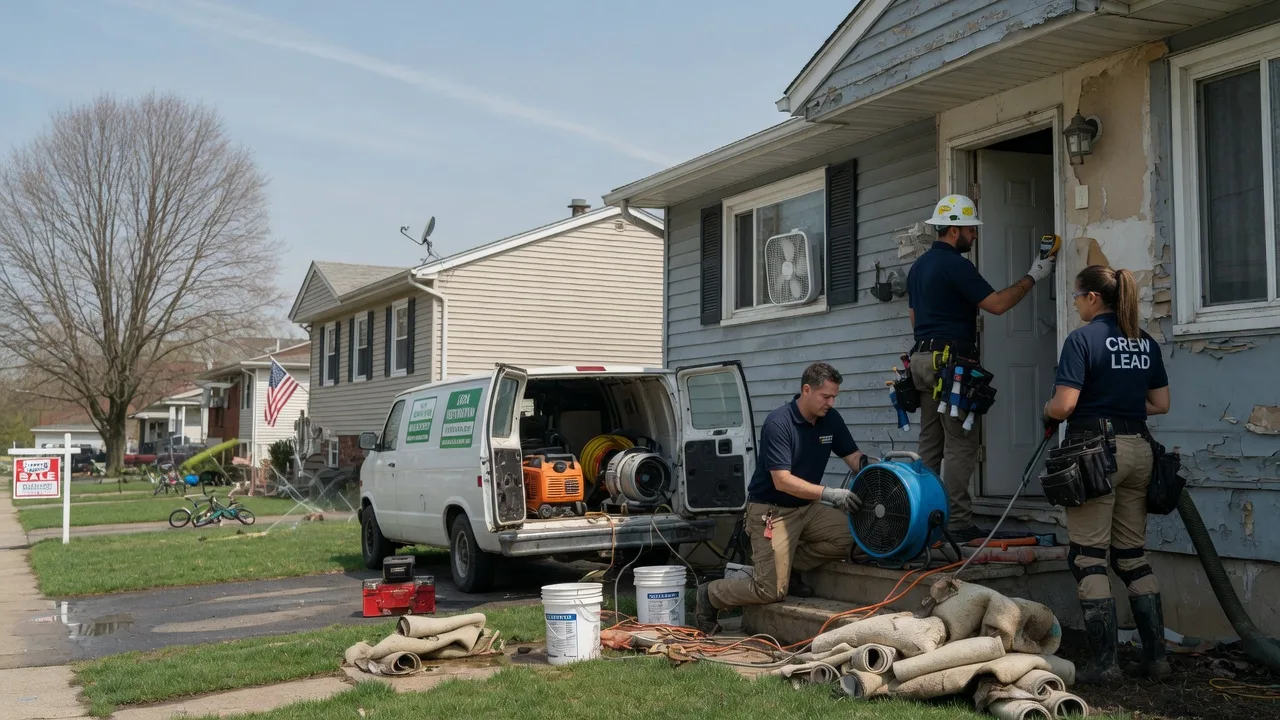 Flood Cleanup in Pleasant Hill, IL near me