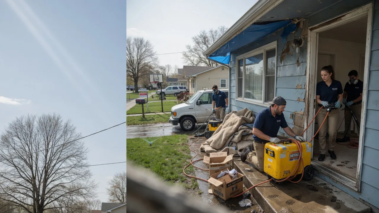 Basement Flood Cleanup in Pleasant Hill, IL near me